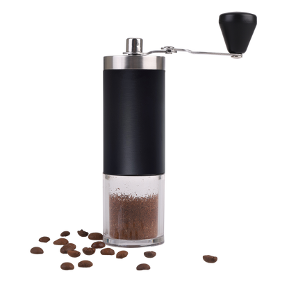 Casabarista Stainless Steel Hand/Manual Coffee Bean Grinder with Ceramic Burr