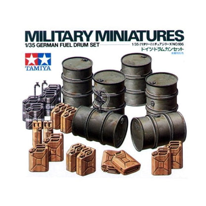 Tamiya 1/35 German Fuel Drum Set