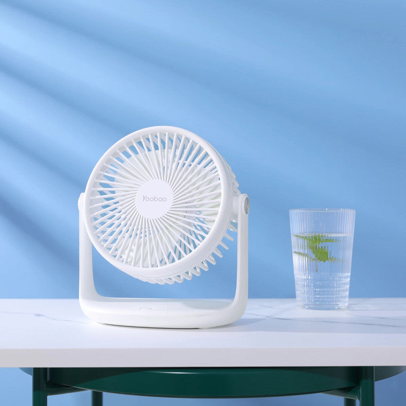 Yoobao F2 Rechargeable Portable Fan 10000mAh (White)