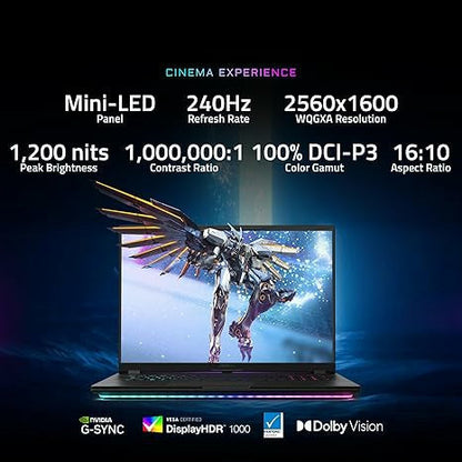 Gigabyte Aorus Master 18" QHD 240Hz Gaming Laptop