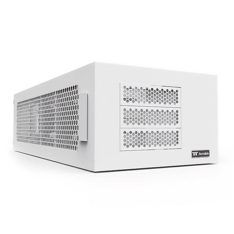 Thermaltake AX100 Steel Pedestal Case - Snow (CA-11C-00D6NN-00)