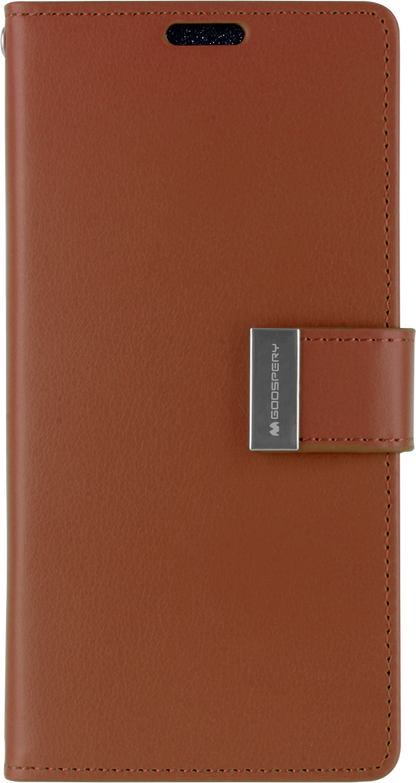 Goospery Rich Diary for iPhone 11 - brown