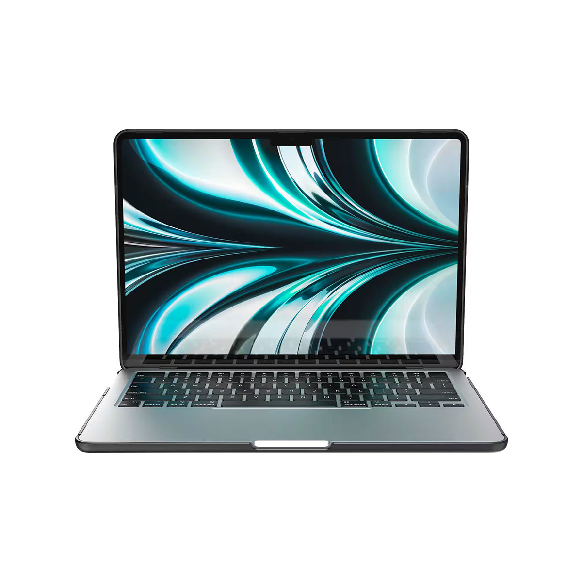 Speck Smartshell Case for MacBook Air 13" (M4/M3/M2) (Obsidian Black - Smoke)