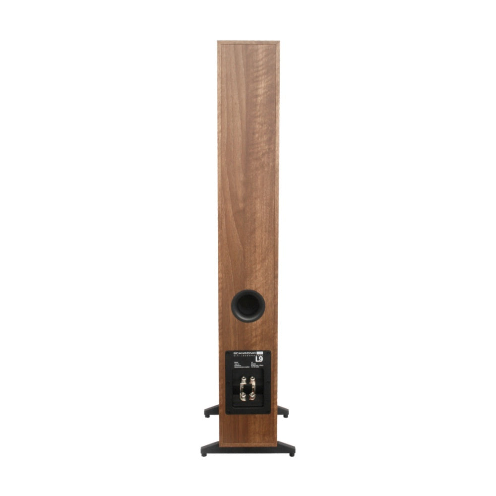 Scansonic HD 2-Pieces L9 Series Floorstanding Home Speakers 150W (Walnut)