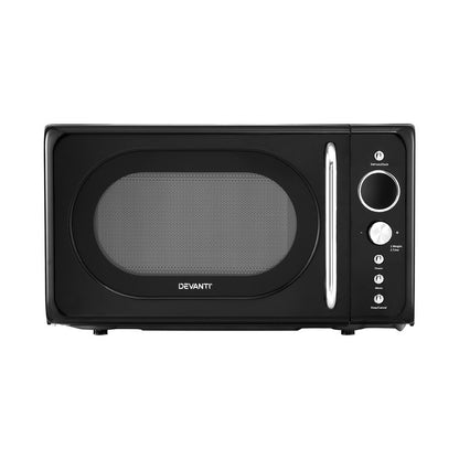 Devanti 20L Microwave Oven 700W (Black)