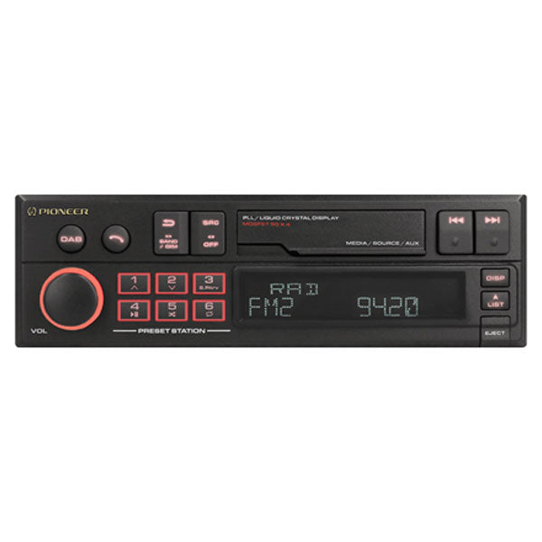 Pioneer SXT-C10PS RETRO Style BT/USB Car Stereo