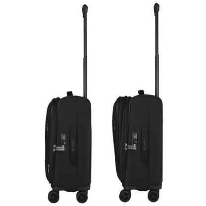 Victorinox Crosslight Frequent Flyer Expandable Softside Carry-On Suitcase - Bla