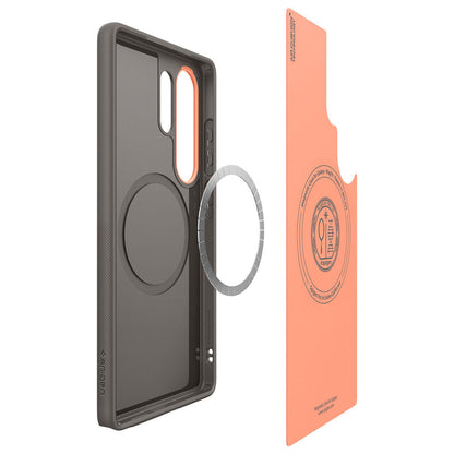 Spigen Samsung Galaxy S25 Ultra Nano Pop (MagFit) Case - Papaya Grey