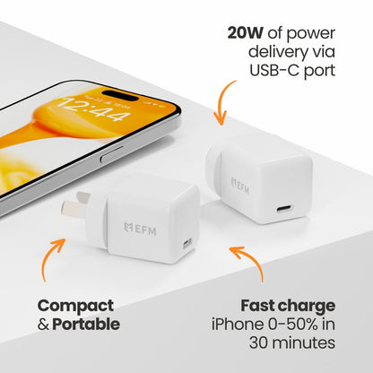 EFM ECO 20W Wall Charger