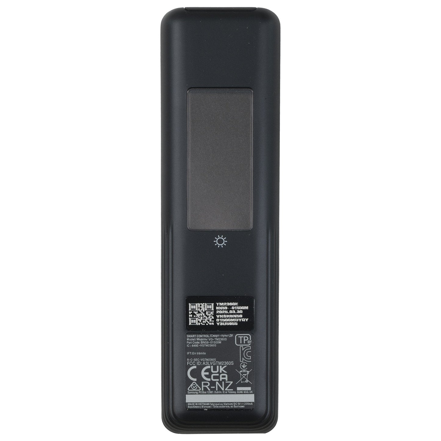 Samsung Solar Powered Smart TV Remote Control Voice Function BN59-01500M