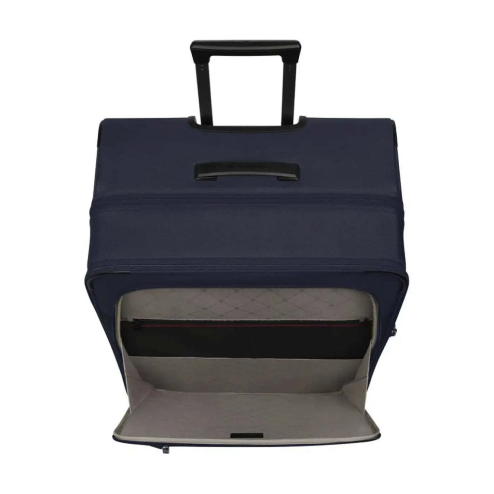 Victorinox 7.0 Werks Traveller Expandable Softside Suitcase Luggage L Navy Large