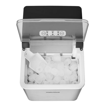 Morphy Richards Compact 12kg Stainless Steel Ice Maker Ice Cube Machine