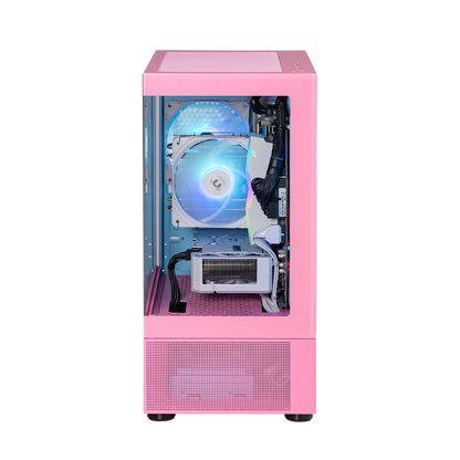 Thermaltake Horizon Prime Gaming Desktop PC (AMD 5600 / RTX 4060 / 16GB RAM) - Bubble Pink Edition
