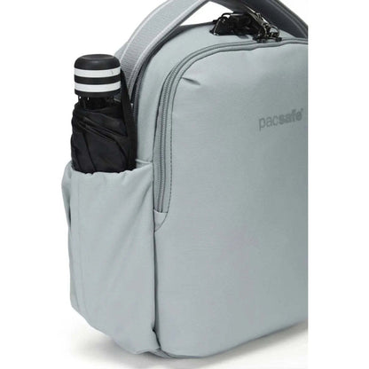 Pacsafe V Tour Anti-Theft RFID Blocking Tablet Fit Crossbody Bag Digital Grey