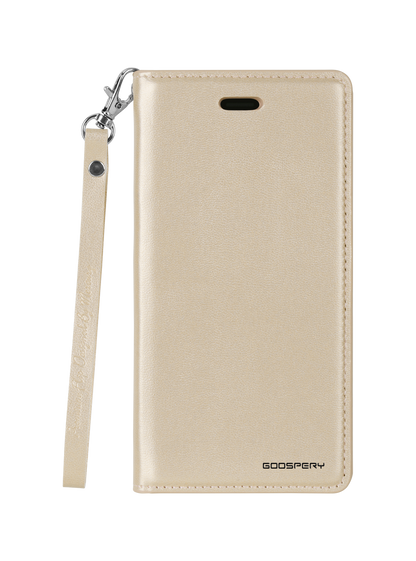 Goospery Bluemoon Flip Case for Galaxy S22 - Gold