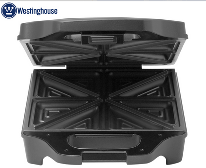 Westinghouse 4 Slice Toasted Sandwich Maker (Black)