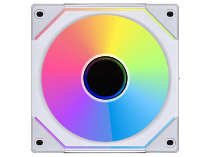 Lian Li SL120 120mm Reverse Blade ARGB Fan (White)