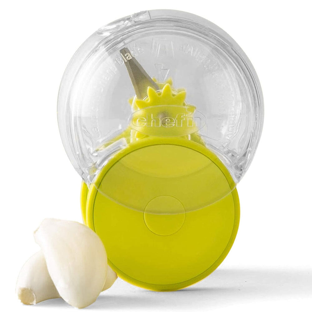 Chef'n GarlicZoom Manual Garlic Chopper Roller (Green)