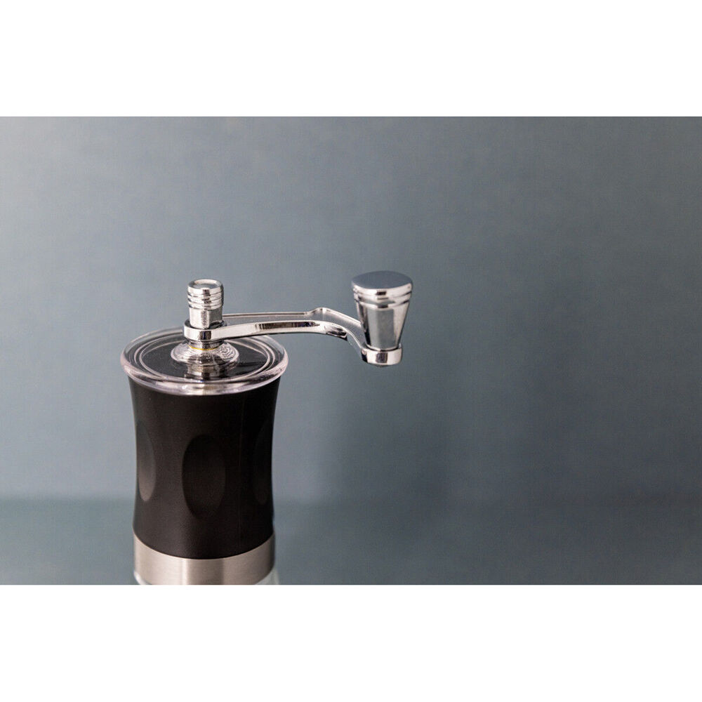 La Cafetiere 19.5cm Manual Stainless Steel Coffee Grinder Black - Small