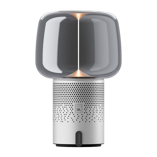 Kooduu Serena Play Lamp/Bluetooth Speaker in Frosted Silver