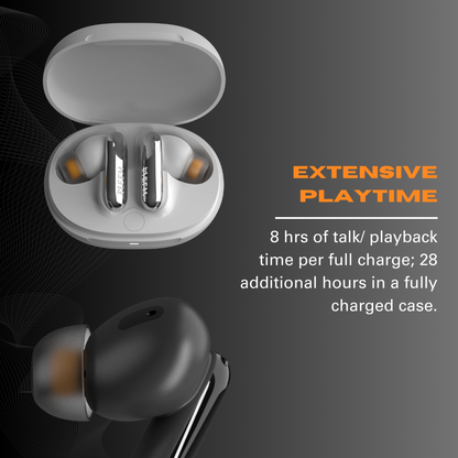 EFM Chicago TWS Earbuds (White)