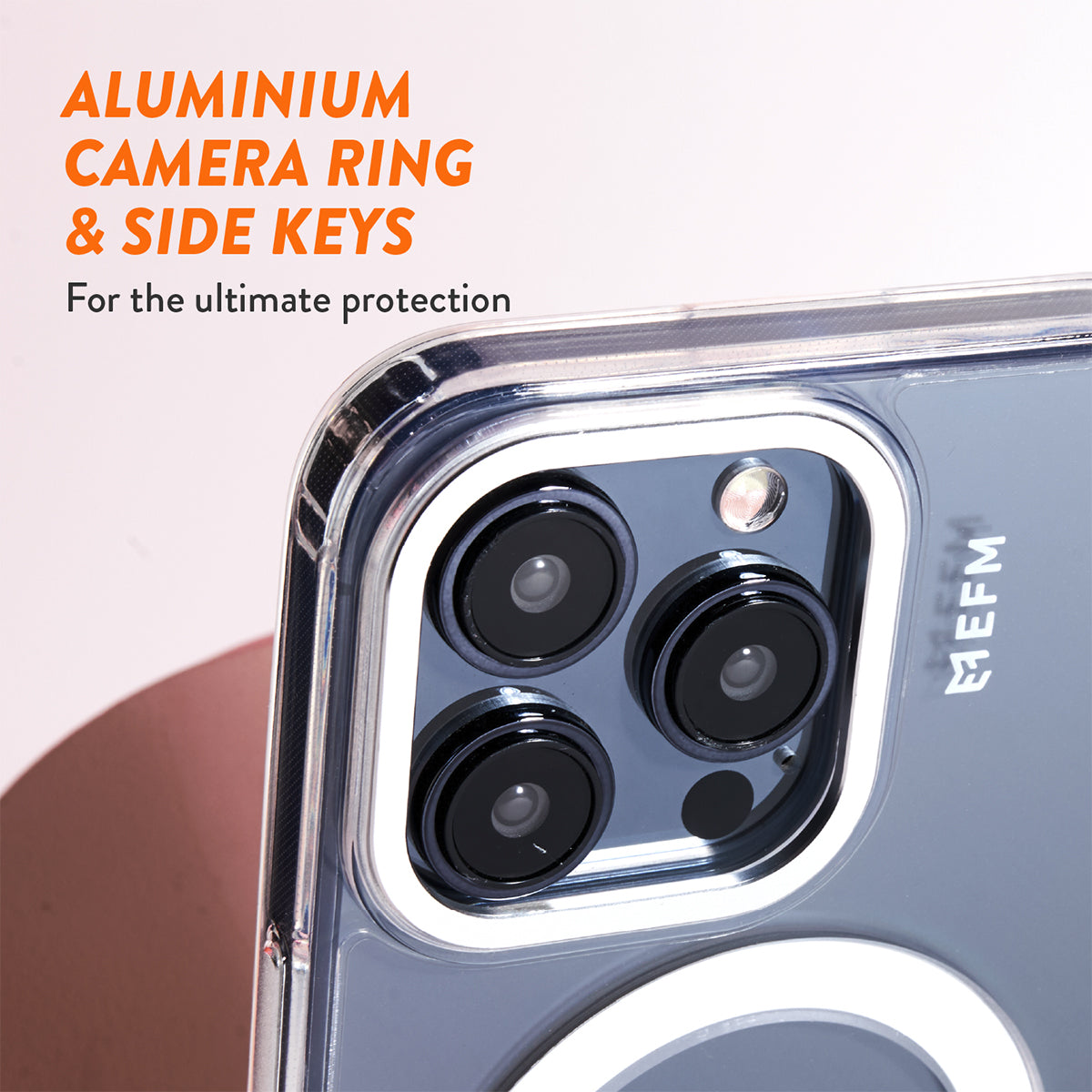 EFM Alta Case - iPhone 15 - Clear