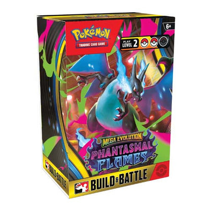 Pokemon TCG Mega Evolution Phantasmal Flames Build & Battle Box