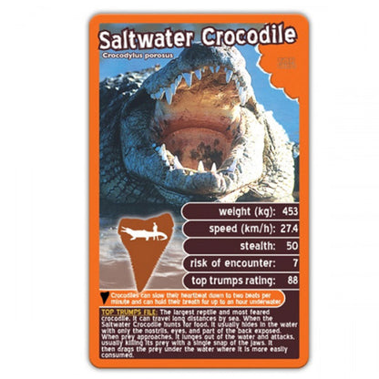 Winning Moves Top Trumps: Deadliest Predators Board Game