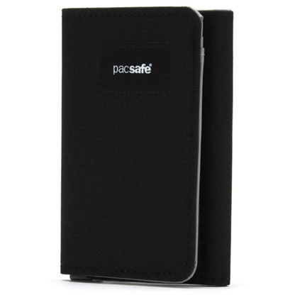 Pacsafe RFIDsafe Trifold Wallet - Jet Black