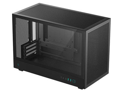 Deepcool CH260 Tempered Glass Micro-ATX Case - Black