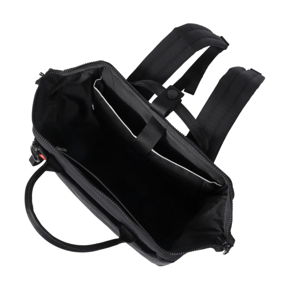 Hedgren Orizuru Laptop Backpack 15in Wide 180° Top Opening Adjustable Black