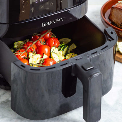 GreenPan Bistro 1 Basket Electric Airfryer Home Benchtop Kitchen Cookware