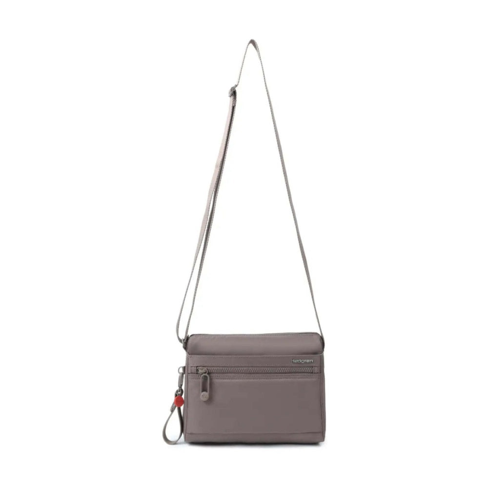 Hedgren Eye Neo RFID Pocket Recycled Water Repellent Crossbody Bag Sepia