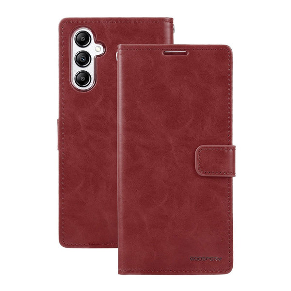 Goospery Bluemoon Diary for Galaxy A16 - Wine
