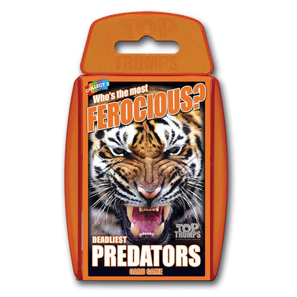 Winning Moves Top Trumps: Deadliest Predators Board Game
