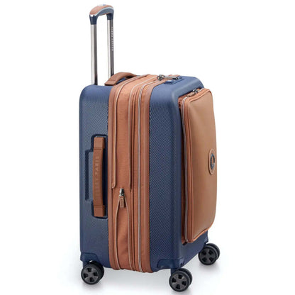 Delsey Chatelet Air 2.0 - 55 cm Expandable Laptop Cabin Suitcase - Navy Blue