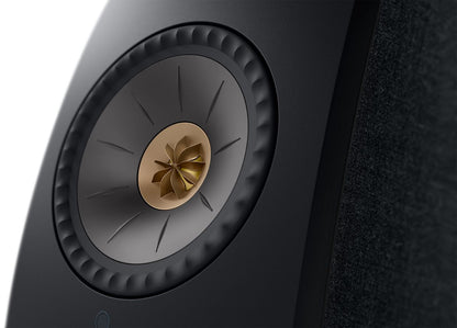 KEF LSX II Wireless HiFi Speakers Pair (Carbon Black)