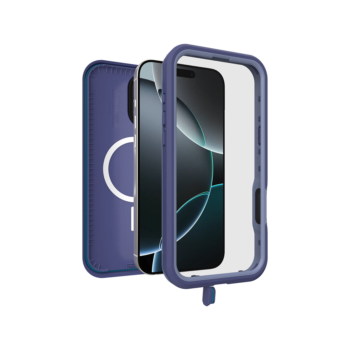 OtterBox Fre MagSafe Phone Case for iPhone 16 Pro Max - Purple - Purple