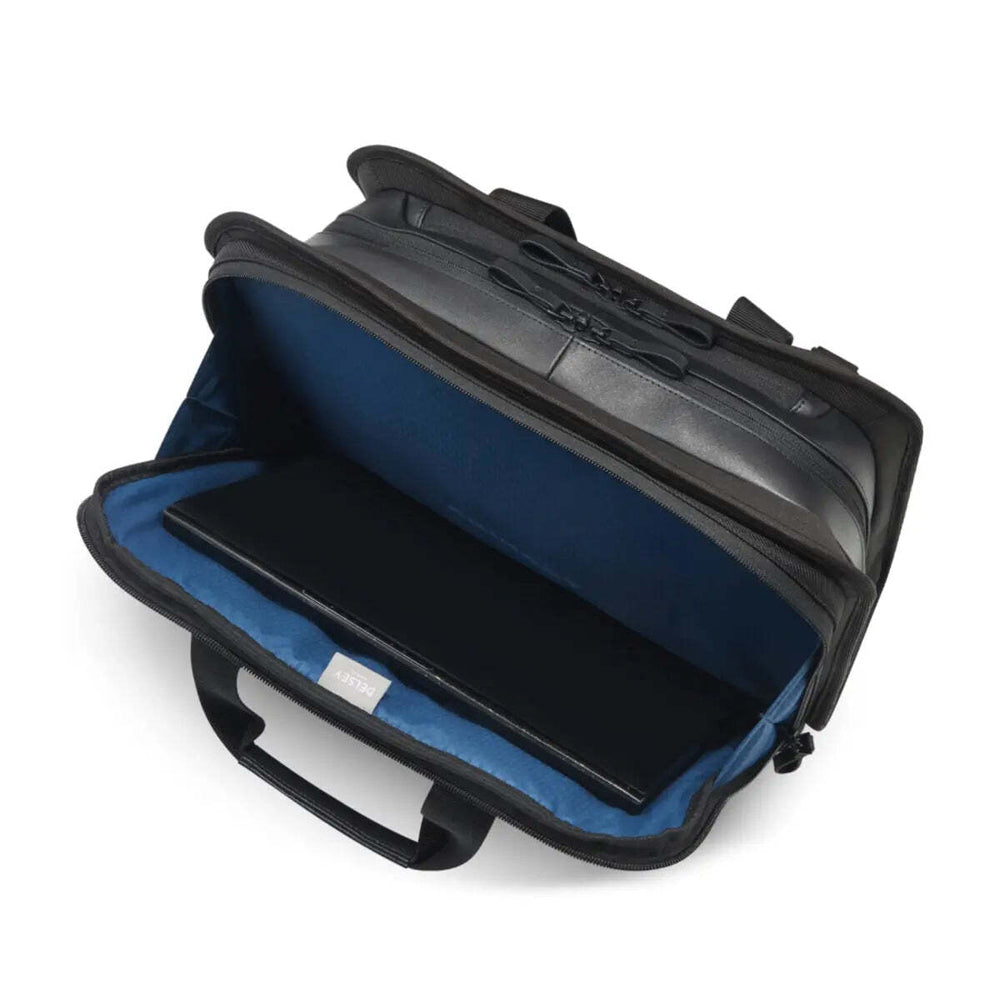 Delsey Arche 14" Laptop Satchel - Black