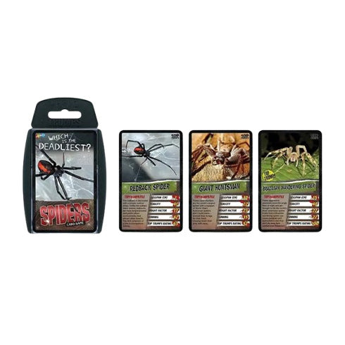 Winning Moves Top Trumps: Spiders Board Game