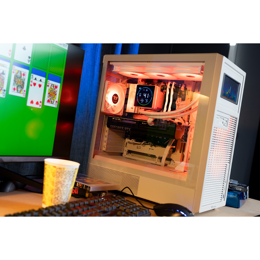 Thermaltake Retro Xtreme Gaming Desktop PC (Intel 14700F/ RTX 5080 / 32GB RAM)