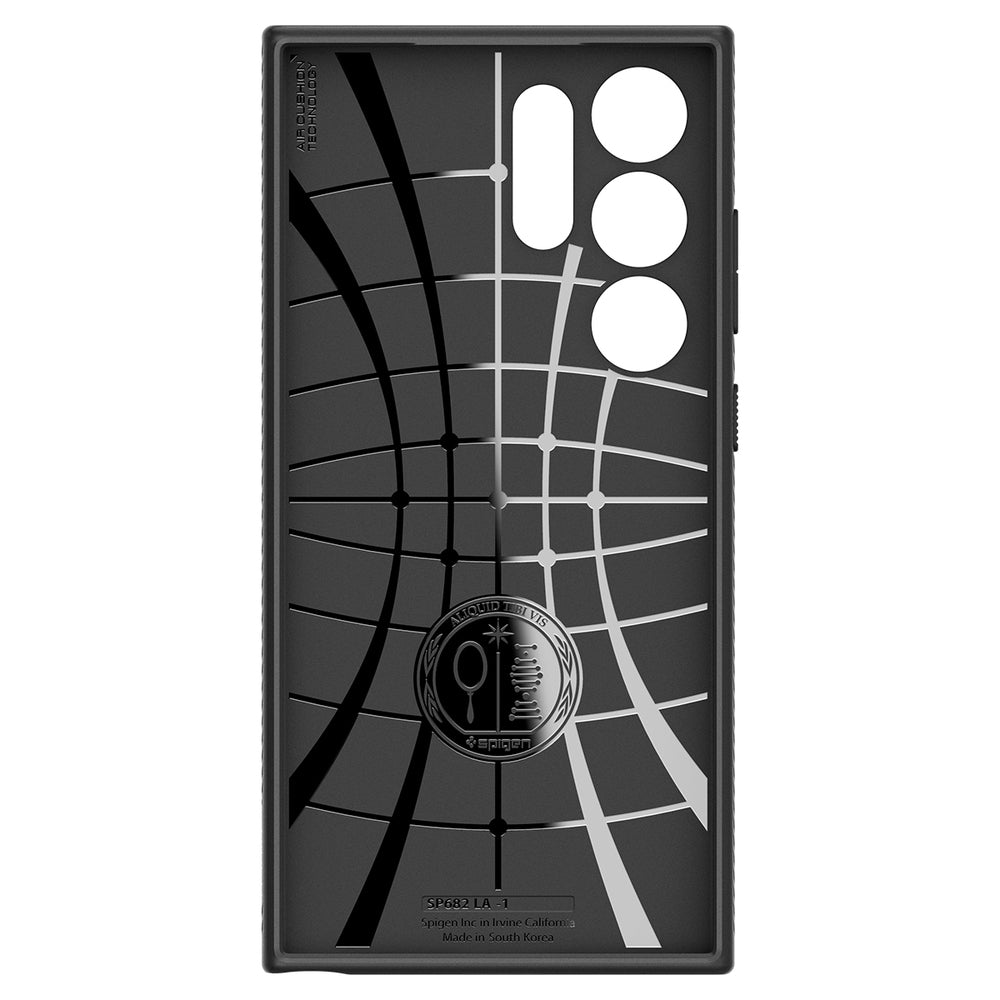 Spigen Samsung Galaxy S24 Ultra Liquid Air Case - Black