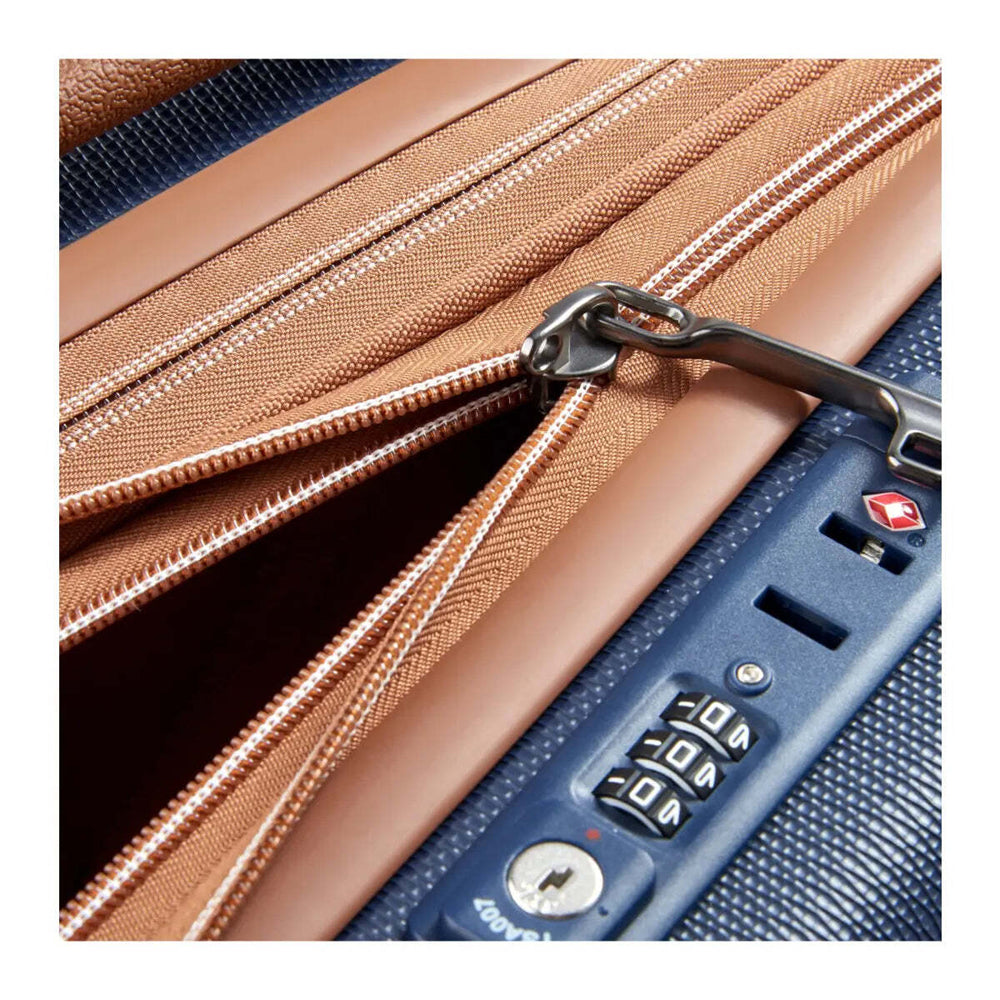Delsey Chatelet Air 2.0 - 55 cm Expandable Laptop Cabin Suitcase - Navy Blue