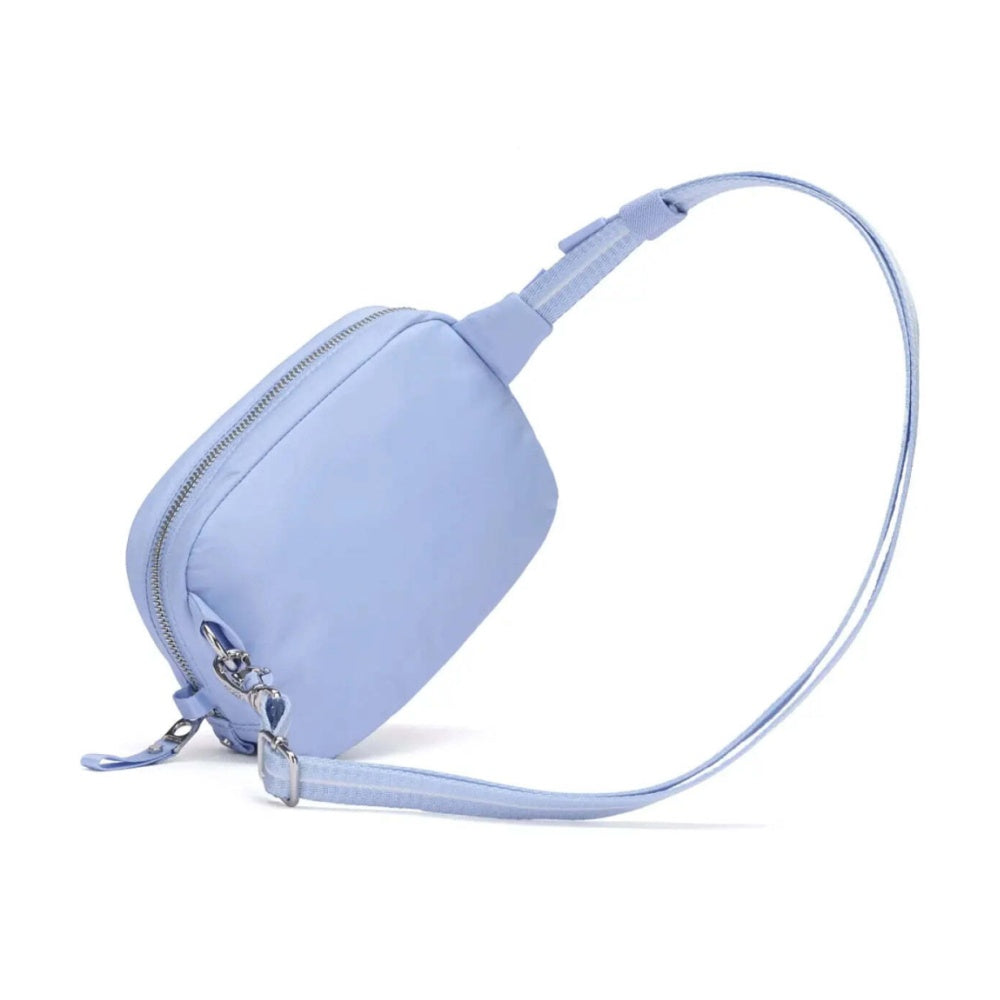 Pacsafe W Anti-Theft RFID Blocking Slashguard Micro Travel Sling Serenity Blue
