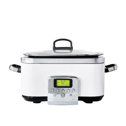 Greenpan Slow Cooker 6L (Cloud Cream)