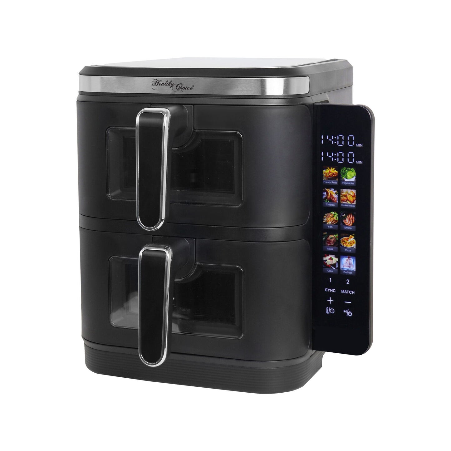 Healthy Choice AFVC30 11L 2400W Double Decker Dual Zone Air Fryer