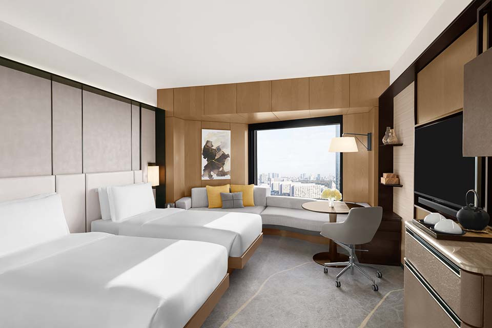 ANA InterContinental Tokyo club twin room