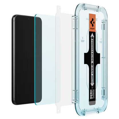 Spigen Samsung Galaxy S22 EZ Fit GLAS.tR Slim Glass Screen Protector - Clear