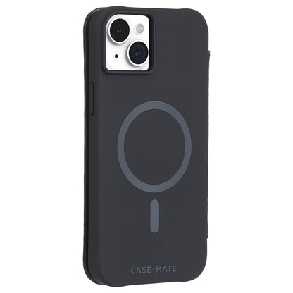 Case-Mate Wallet Folio MagSafe Case - For iPhone 15 Plus - Black -