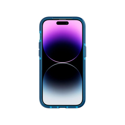 Tech21 Evo Check Phone Case for iPhone 14 Pro (Classic Blue)